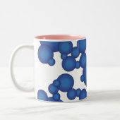 ブルー70年代のスタイリングサークル ツートーンマグカップ (左)
