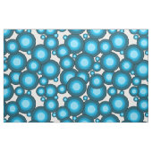 ブルー70年代のスタイリングサークル ファブリック (ファットクウォーター)