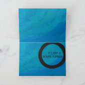 ブルー70 Decade誕生日 カード (内部)