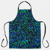 ブルー（ばちゃばちゃ）跳ねる – エプロン (正面)