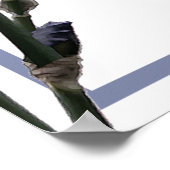 ブルー アイリス / 挙式しました サイン (角)