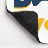 ブルー&イエロー最高のパパエバーゲーマーパパファーザーズデー マウスパッド (コーナー)