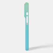 ブルー イエロー グリーン グラデーション Case-Mate iPhoneケース (裏面 / 左)