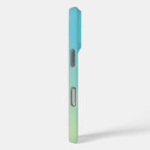 ブルー イエロー グリーン グラデーション Case-Mate iPhoneケース (裏面 / 右)