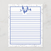 ブルー ウィロー フロム キッチン オブ ブルー＆ホワイト カスタム (裏面)