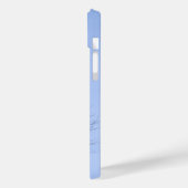 ブルー エレガント ケースメイト バリリ アップル iPhone 1 Case-Mate iPhoneケース (裏面 / 左)