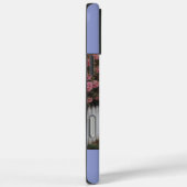 ブルー オリジナル 名前イニシャル 1枚の写真 Case-Mate iPhoneケース (裏面 / 右)