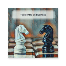 ブルー，オレンジクラシック色のチェス騎士コーチクラブ