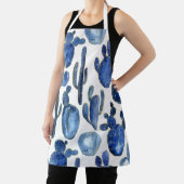 ブルー カクタス ゴールド デザート チック NAME トラベル サウスウエスト エプロン (インサイチュ)