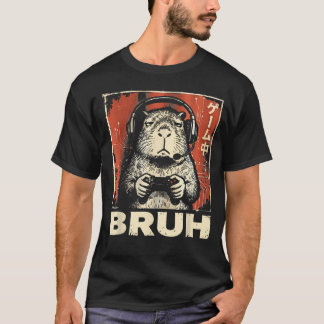 ブルー カピバラ ブルー カピ Tシャツ
