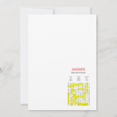 ブルー カモ フレッシュベビーシャワー - 編集可能な名前、5x7 招待状 (裏面)