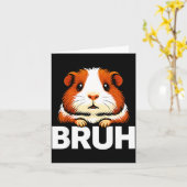 ブルー・ギニア・ジー カード (黄色い花)