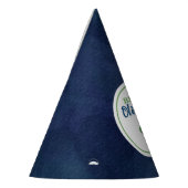 ブルー&グリーンディオナンスボーイ誕生日 パーティーハット (左)