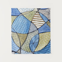 ブルー&グリーンニューログラフィックアートテープ業界