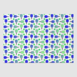 ブルー&グリーンピックボールパドルグリーンピックボール 薄葉紙