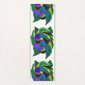 ブルー&グリーンヨガマット ヨガマット (正面)