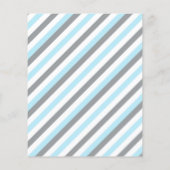 ブルー&グレーストライプベビーゾウ |ビンゴ (裏面)