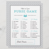 ブルー&グレー財布の中身は？ゲーム (正面/裏面)