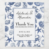 ブルー コースト フード & ドリンク ラベル セット (シングルラベル)