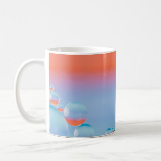 ブルー コーヒーマグカップ (左)