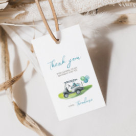 ブルー ゴルフ パット パット パーティー ギフト タグ