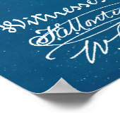 ブルー |サクソフォン特許 ポスター (角)