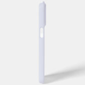 ブルー | シックストライプモノグラム Case-Mate iPhoneケース (裏面 / 右)