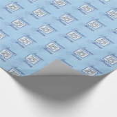 ブルー&シルバー25周年 ラッピングペーパー (コーナー)