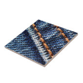 ブルー・ジーンズのクローズアップの質 タイル (側面)