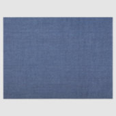 ブルー・ジーンズ、デニムの織物が付いているギフトのティッシュペーパー 薄葉紙 (正面)