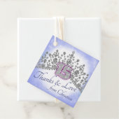 ブルー&スパークリティアラキンセアニェラメッセージカード フェイバータグ (インサイチュ)