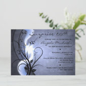 ブルー·スワール·バースデー·パーティーの招待 招待状 (スタンド正面)