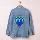 ブルー ダイヤモンド 💎 デニム ジャケット 🧥 (ハンガー)