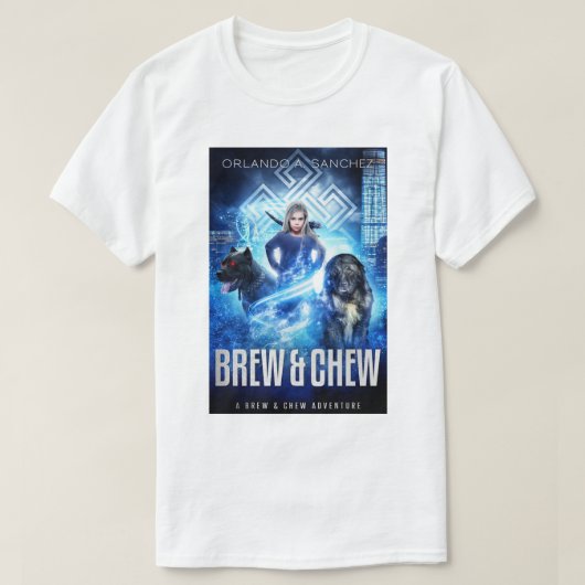 ブルー&チュー Tシャツ (デザイン正面)