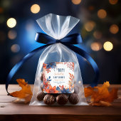 ブルー | テラコッタオボーイ秋フローラベビーシャワー スクエアシール