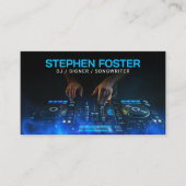 ブルー・ディージェイ シンガー ミュージシャン ディージェイ ミュージック・プロデューサー 名刺 (正面)