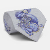 ブルー·ドラゴン ネクタイ (ロール)
