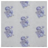 ブルー·ドラゴン ファブリック (見本)