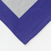 ブルー·ドラゴン フリースブランケット (角)