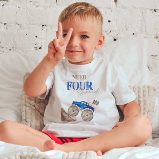 ブルー ニード フォー スピード モンスター トラック シャツ