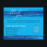 ブルー ネイビー 洗濯方法 感謝の気持ち お手入れ方法 チラシ<br><div class="desc">ブルー ネイビー 洗濯方法 感謝の気持ち お手入れ方法</div>