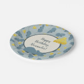 ブルー·ネズミとチーズの誕生パーティー ペーパープレート (アングル)