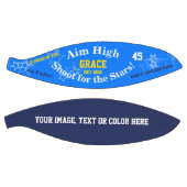 ブルー・ネーパーソナライズされたム・チームがバスケットボールをスター バスケットボール (パネル)