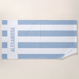 ブルー ネーム ビーチ バチェロレッテ ブライズメイド ビーチタオル