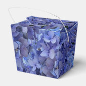 ブルー ハイドレンジア フラワーテイクアウト フェイバーボックス (裏面サイド)