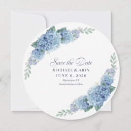 ブルー ハイドレンジア Save The Dates セーブザデート