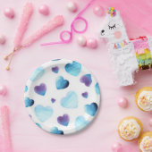 ブルー ハーツ ペーパープレート (パーティー)