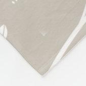 『ブルー・バード・オン・ア・ブランチ』 フリースブランケット (角)