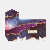 ブルー&パープル宇宙&スターズモダンアゲート フェイバーボックス (折り畳みなし)