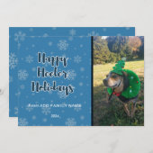 ブルー・ヒーラー・ホリデー ハッピーヒーラー シーズンカード (正面/裏面)